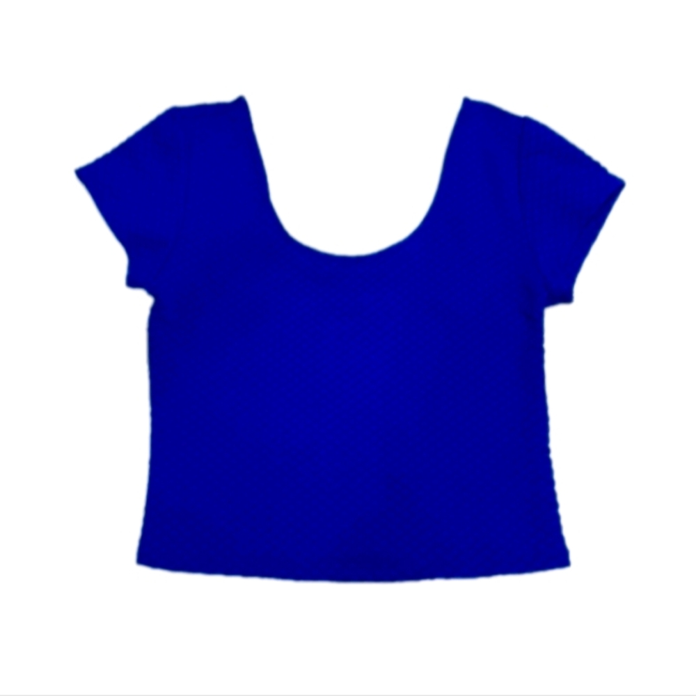 Blue Women's Crop Top